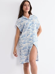 Triumph Blue Boyfriend Fit Nightshirt - Image 3 of 4