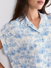 Triumph Blue Boyfriend Fit Nightshirt - Image 4 of 4