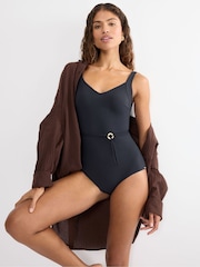 Triumph Black Summer Twist - Swimsuit with Padded Cups - Image 2 of 4