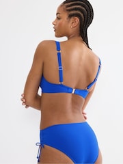 Triumph Blue Summer Twist Wired Bikini Top - Image 2 of 4