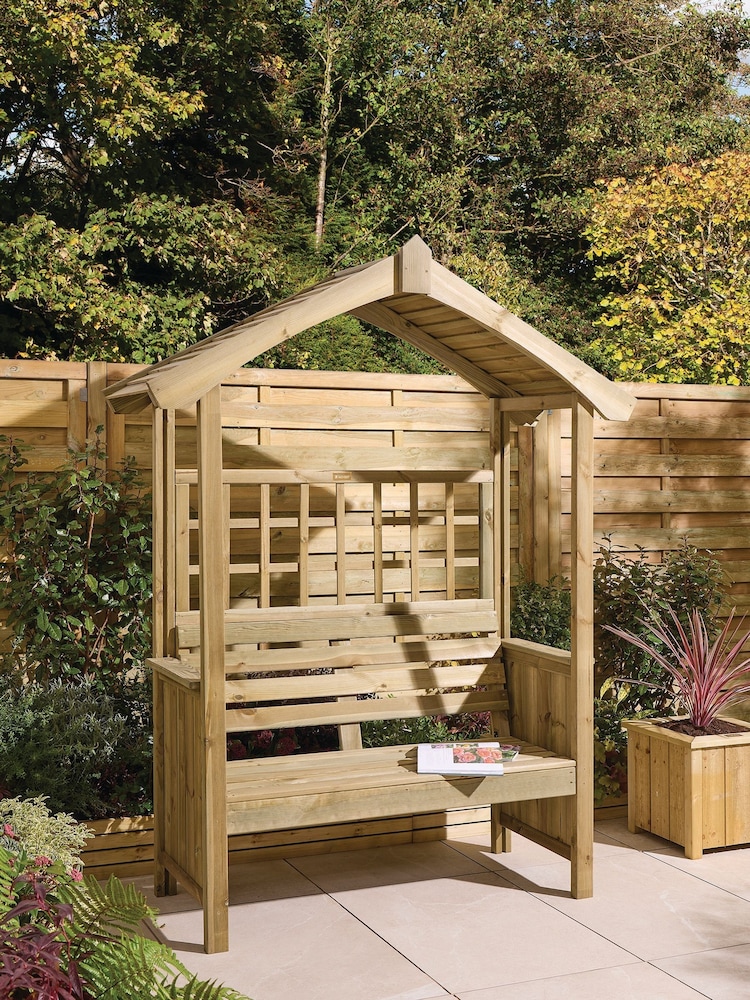 Rowlinson Natural Sherwood Arbour - Image 1 of 6