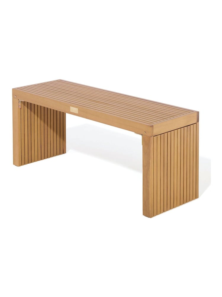 Rowlinson Natural Kyoto 2 Seat Garden Bench - Image 6 of 6 Rowlinson Natural Kyoto 2 Seat Garden Bench - Image 6 of 6