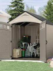 Suncast Colonade Grey Vista Garden Shed With Assembly - Image 2 of 6