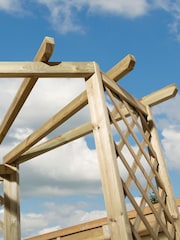 Rowlinson Natural Pemberley Corner Arbour - Image 6 of 6