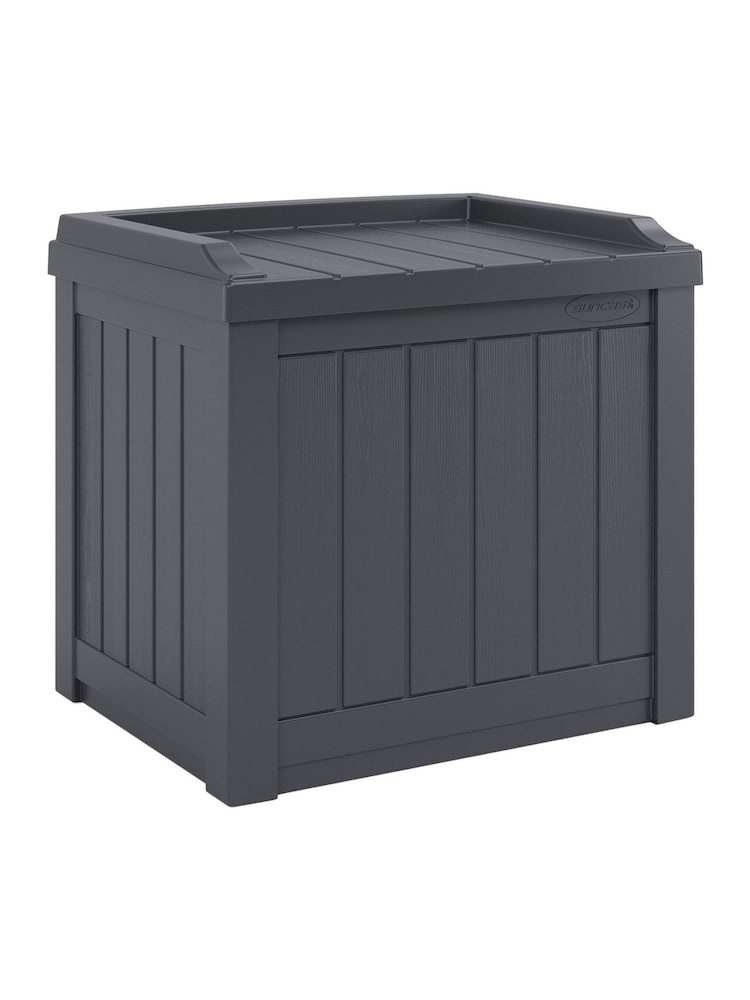 Suncast Cyberspace Grey Florida 83L Garden Storage Box - Image 3 of 3