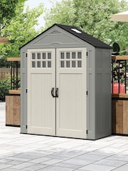 Suncast Dove Grey Everett Garden Shed - Image 1 of 5
