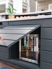 Suncast Cool Grey Backyard Oasis Garden Bar - Image 3 of 6