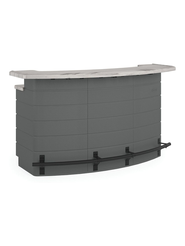 Suncast Vanilla Stow-Away Garden Store - Image 6 of 6