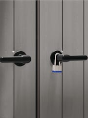 Suncast Cyberspace Grey Columbia Garden Shed With Assembly - Image 4 of 5