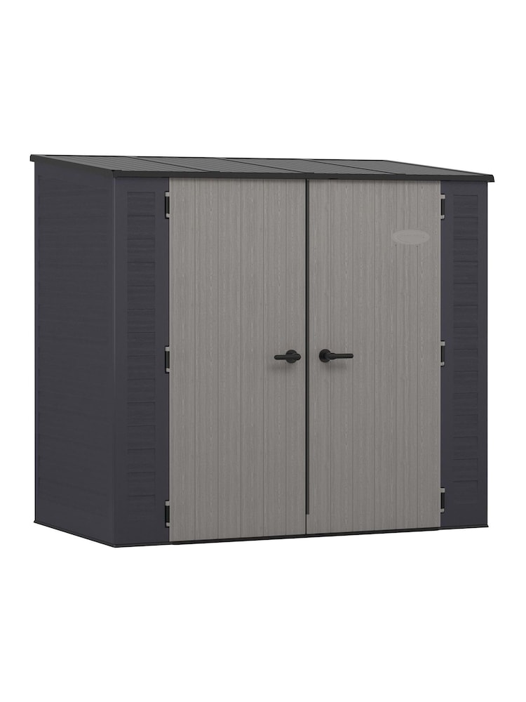Suncast Cyberspace Grey Columbia Garden Shed With Assembly - Image 5 of 5