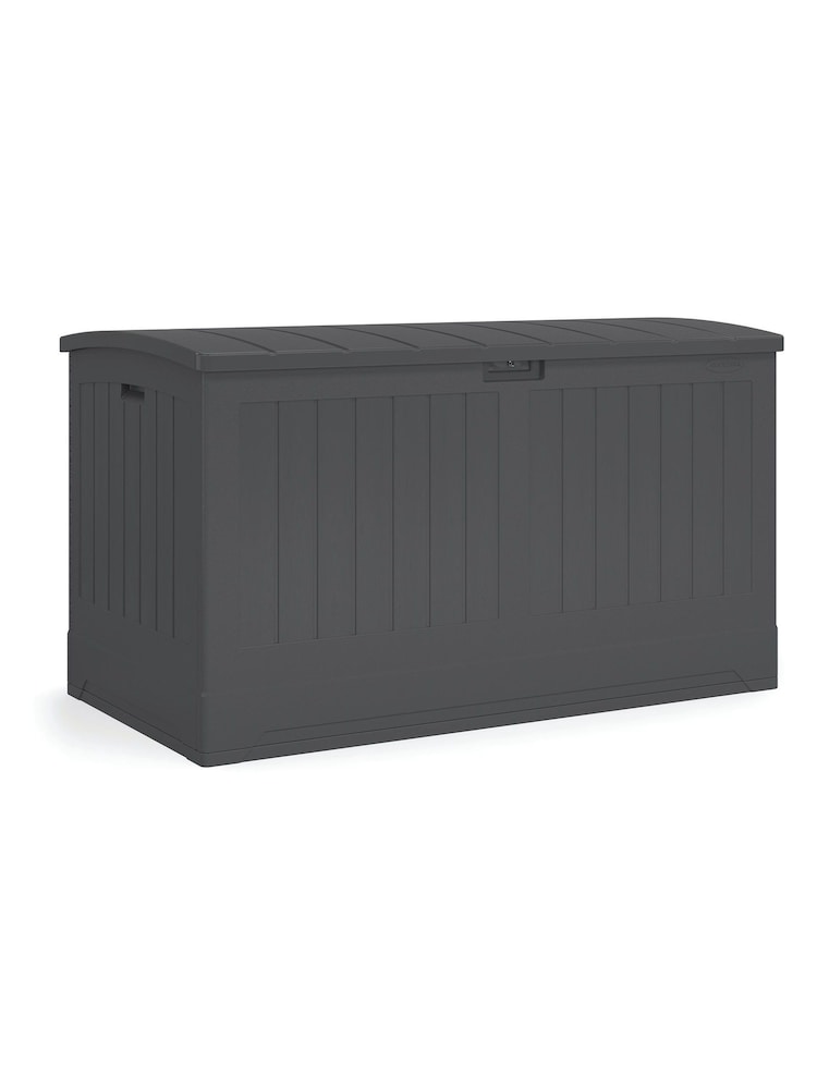 Suncast Peppercorn Grey Montana 757L Garden Storage Box - Image 6 of 6 Suncast Peppercorn Grey Montana 757L Garden Storage Box - Image 6 of 6