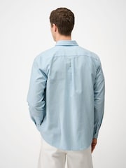 Crew Clothing Blue Timsley Stripe Classic Oxford Shirt - Image 2 of 5