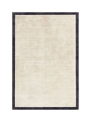 Asiatic Rugs Putty Charcoal Blade Border Rug - Image 2 of 6