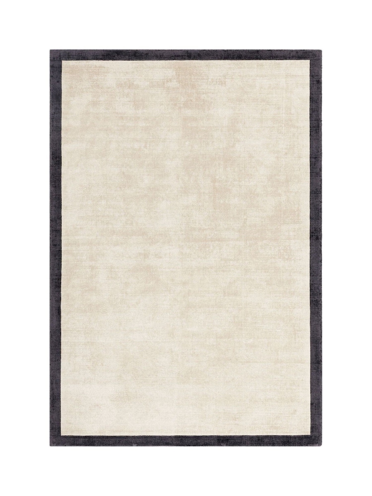 Asiatic Rugs Putty Charcoal Blade Border Rug - Image 2 of 6