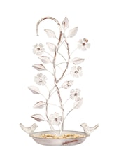 Dibor White Shabby Chic Hanging Bird Feeder - Image 5 of 5