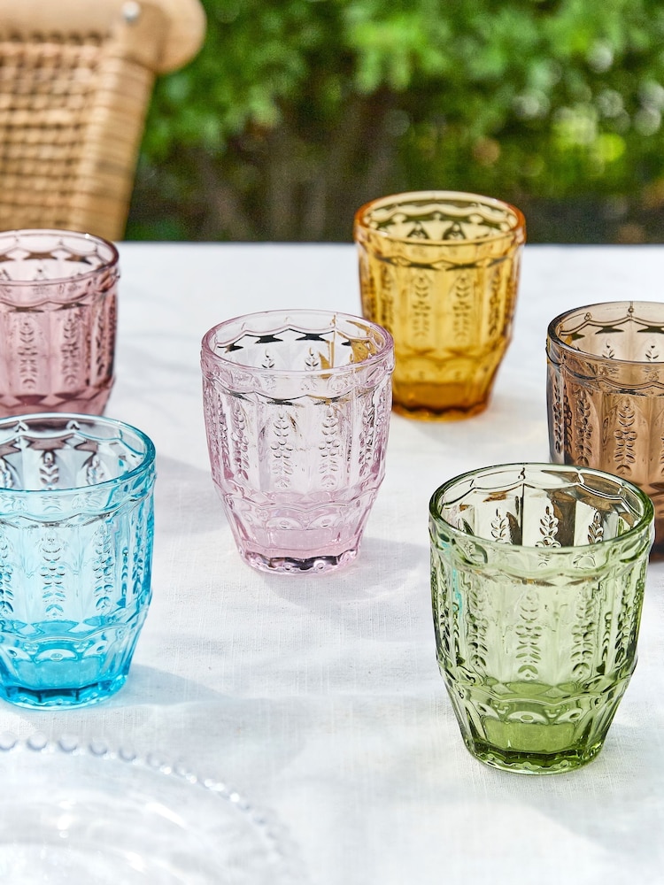 Dibor Set of 6 Multi Tumblers - Image 1 of 6