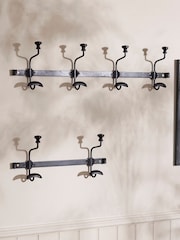 Dibor Black Duke Antique Metal Wall Hooks - Image 4 of 4