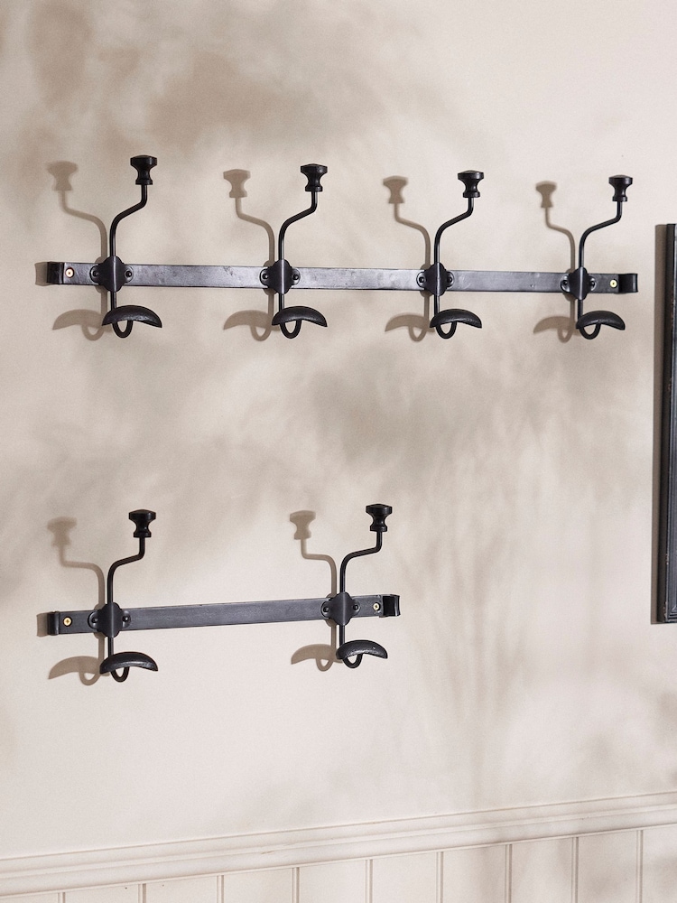 Dibor Black Duke Antique Metal Wall Hooks - Image 4 of 4