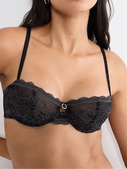 Triumph Black Comfort Allure Wired Balconette Bra - Image 4 of 4
