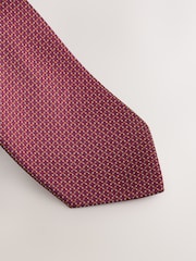 Rust Red Tie Pocket and Square Set - Image 3 of 5
