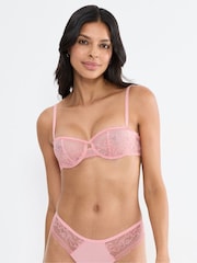 Triumph Pink Comfort Allure Wired Balconette Bra - Image 1 of 4