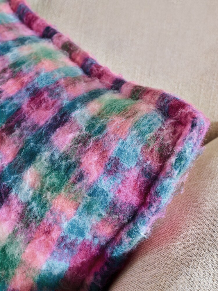Multi Bright 50 X 50cm Gingham Cushion - Image 2 of 4
