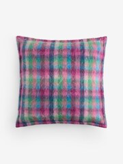 Multi Bright 50 X 50cm Gingham Cushion - Image 3 of 4