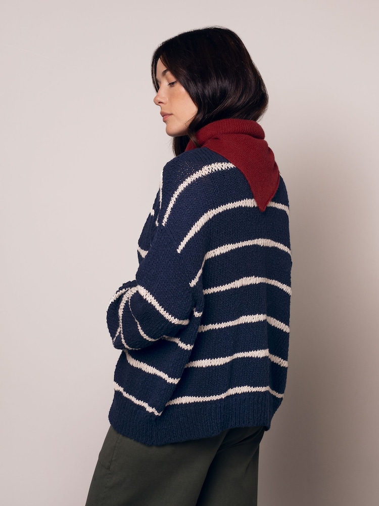 Celtic & Co. Linen Blend Drop Stitch Cardigan - Bild 2 von 7