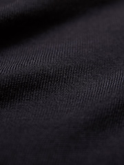 Celtic & Co. Blue Merino Blend Fine Knit Dolman Jumper - Image 5 of 8