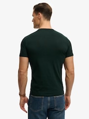 Superdry Green Essential SD & Co Logo Embroidered T-Shirt - Image 3 of 7