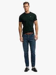 Superdry Green Essential SD & Co Logo Embroidered T-Shirt - Image 4 of 7