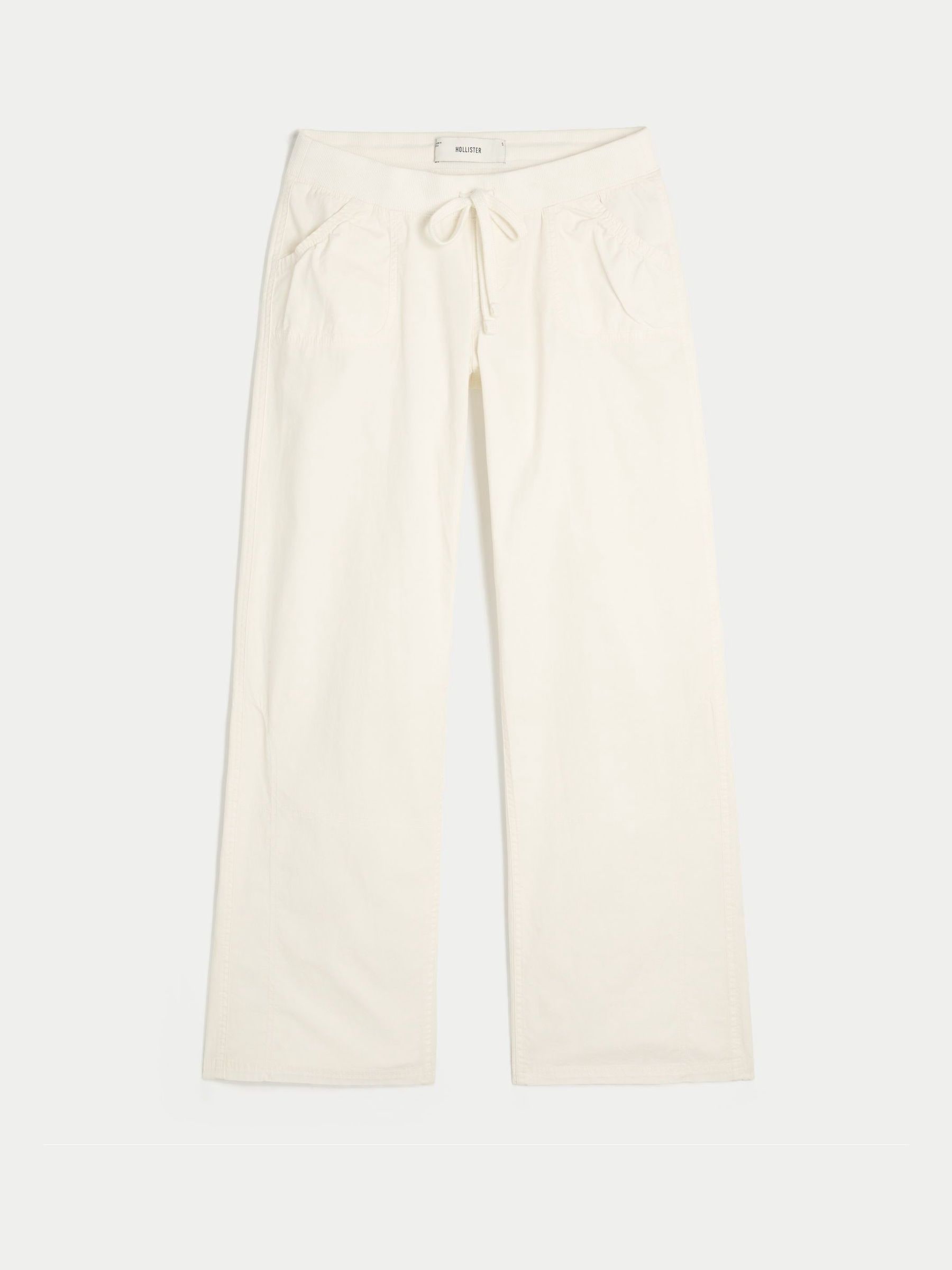Buy Hollister White Remi Pull-On Trousers from Next USA