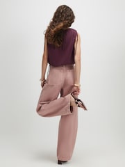 River Island High Waisted Balloon Leg Jeans - Imaginea 2 din 4