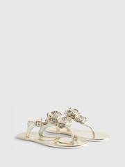 River Island Flower Detail Sandals - Image 2 of 5