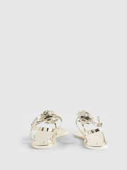 River Island Flower Detail Sandals - Image 4 of 5