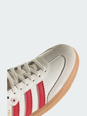 adidas Originals White Samba Shoes - Image 4 of 4