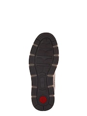 Pavers Brown Wide Fit Casual Lace Up Trainers - Image 5 of 5