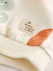 Stampa autunnale neutra - Set felpa e leggings per neonati (0mesi-2anni) - Immagine 13 di 15