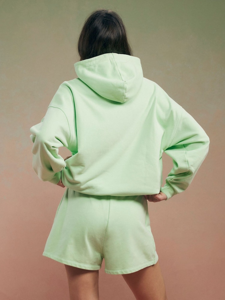 River Island Green Year Zero Embellished Shorts - Image 2 of 4