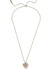 Aela guldton etsat hjärta justerbart halsband - Bild 2 av 3