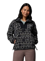 Columbia Black Sequoia Grove Printed Half Zip Fleece - Image 1 of 4