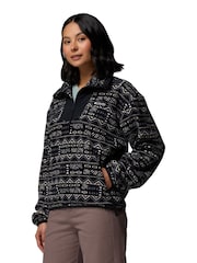Columbia Black Sequoia Grove Printed Half Zip Fleece - Image 3 of 4