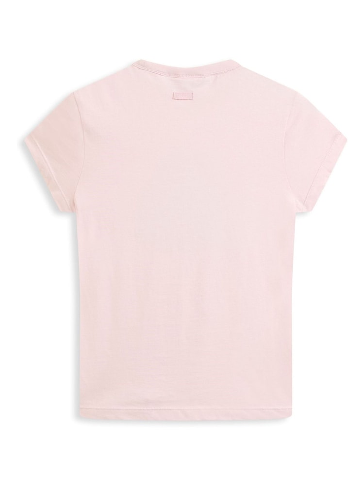 Juicy Couture Pink Dog Crest Hilton T-Shirt - Image 6 of 6 Juicy Couture Pink Dog Crest Hilton T-Shirt - Image 6 of 6