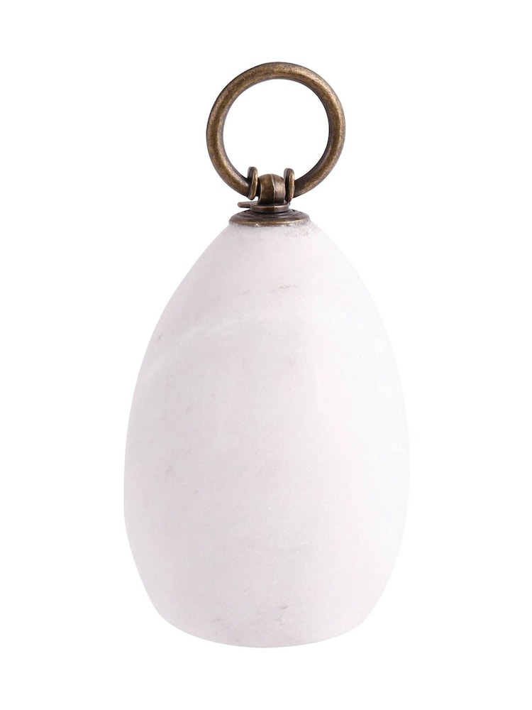 Dibor White Marble Doorstop - Image 4 of 4