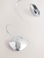 Silver Tone/Black Sparkle Pull Through Earrings - Image 3 of 3