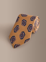 Naranja - Corbata de diseño en seda italiana Signature - Imagen 1 de 3