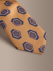 Naranja - Corbata de diseño en seda italiana Signature - Imagen 2 de 3