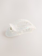 Pearl Flat Hair Claw Clip - Image 2 of 3