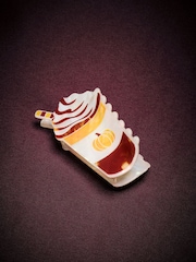 Orange Matcha Latte Hair Claw Clip - Image 1 of 3