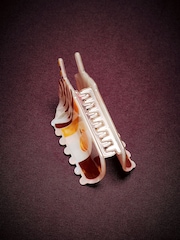 Orange Matcha Latte Hair Claw Clip - Image 2 of 3